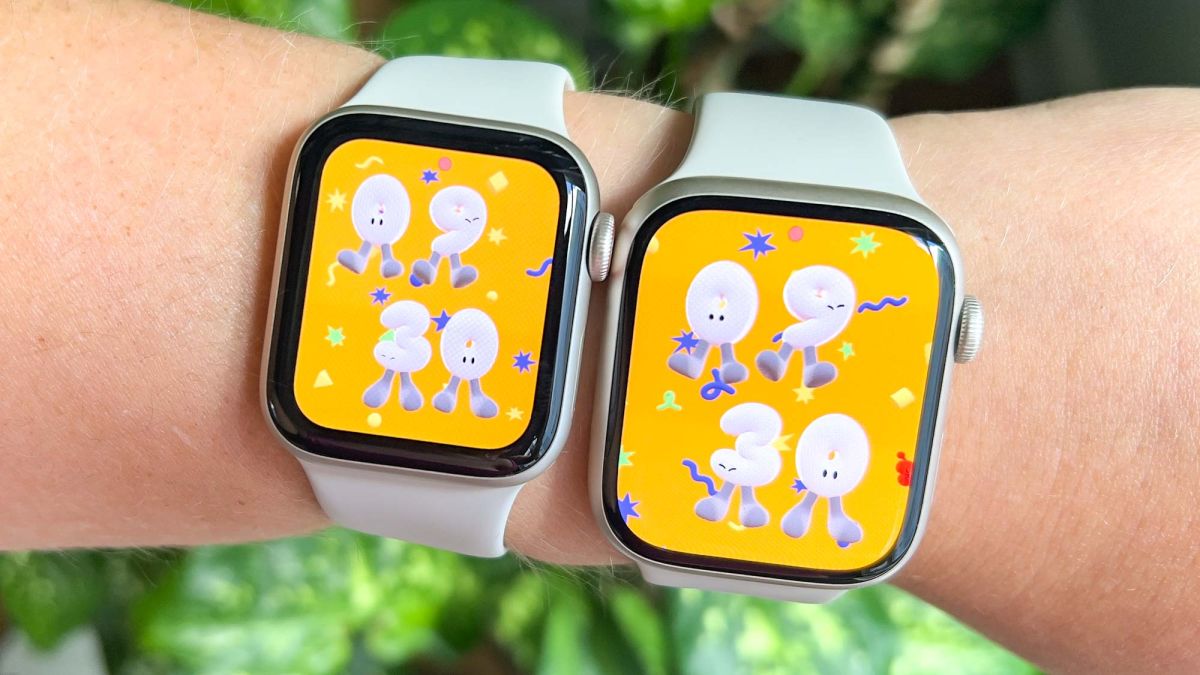 Apple Watch Series 8 shown on wrist