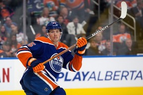 Oilers rookie forward Dylan Holloway was used to playing more than 20 minutes a night in college and junior, but is averaging just seven or eight in the NHL.