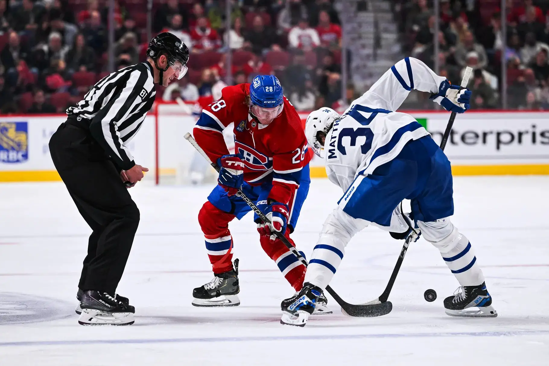 Game in 10: Ugly second period erases two-goal lead, Maple Leafs lose again at Bell Center