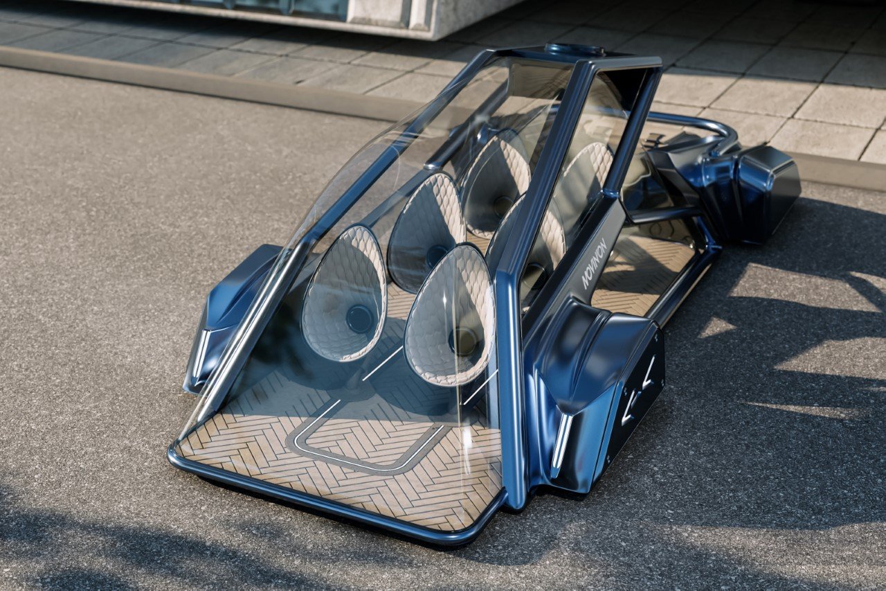 What if Audi made public transport?  This Movin'On Challenge Design concept blurs the lines between luxury and utility - Yanko Design